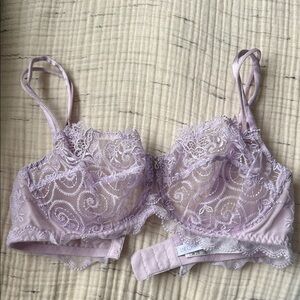 Lise Charmel 32E Crystal Poesie Demi Bra